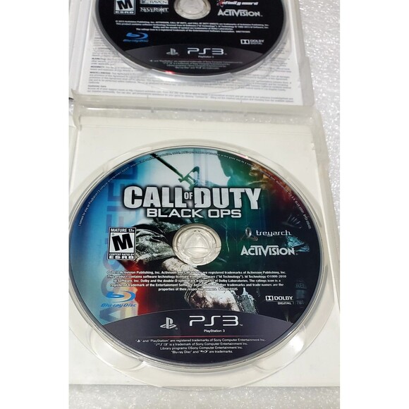 Call of Duty PS3 Game Lot  Ghosts 2013 & Black Ops 2010 Shooter Action Bundle - Picture 3 of 12
